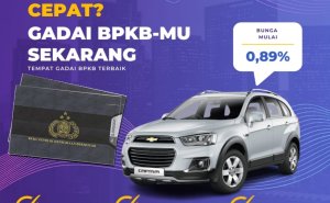 Kredit Jaminan BPKB Mobil Captiva Dapat Dana Berapa? Seperti Ini Simulasinya